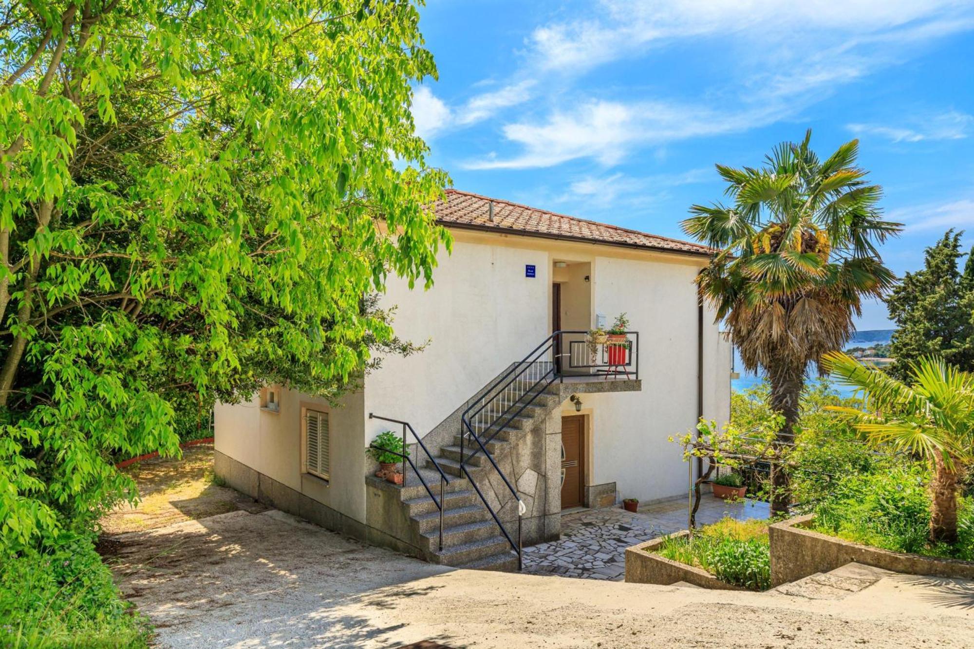 Seaview Apartment Tina Krk Island - Happy Rentals 克尔克 外观 照片